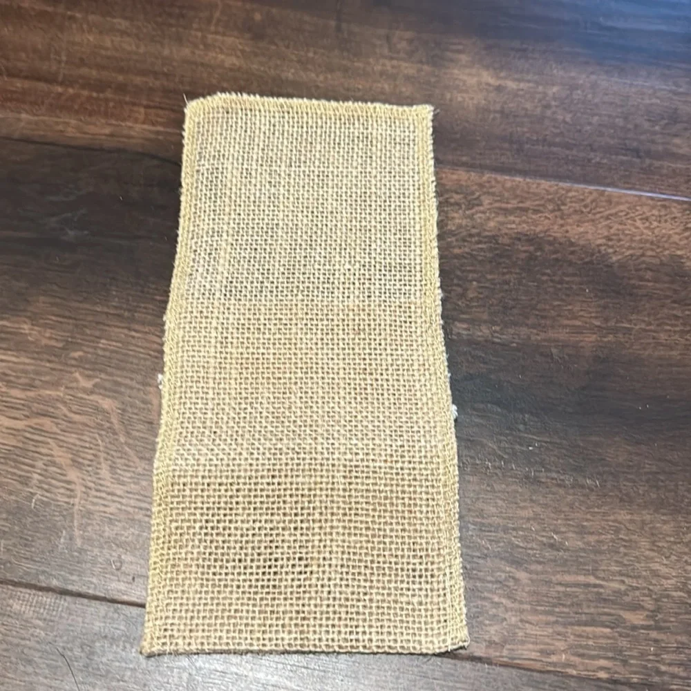 20 Burlap and Lace Utensil Holders